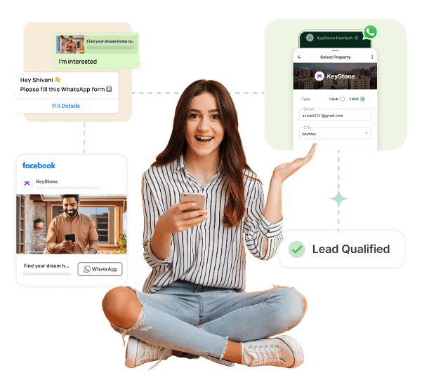 Expedify AI - Lead Qualification through WhatsApp and Facebook with automated CRM